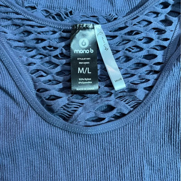 Mono B Tank NWT - Picture 3 of 3